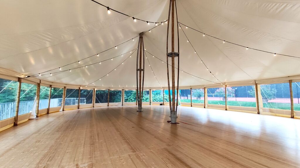 Twist Events - Vente tente silhouette bambou - personnalisation - sur mesure